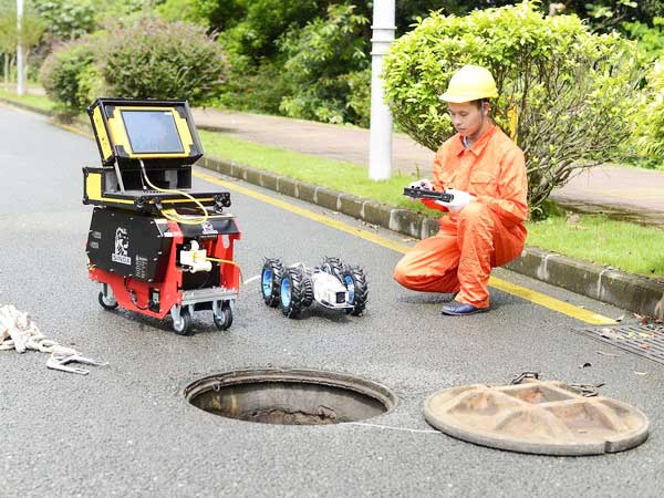 廉江管道机器人检测